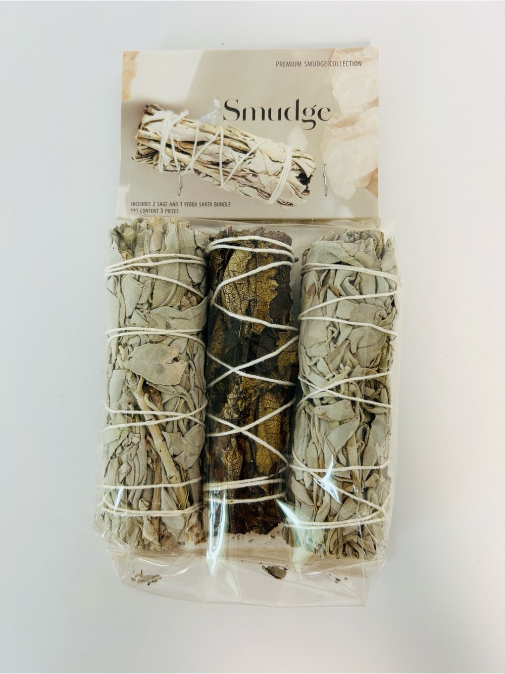 Botanical Avenue NWOT Premium Smudge Collection Trio Sage & Yerba Santa Energy